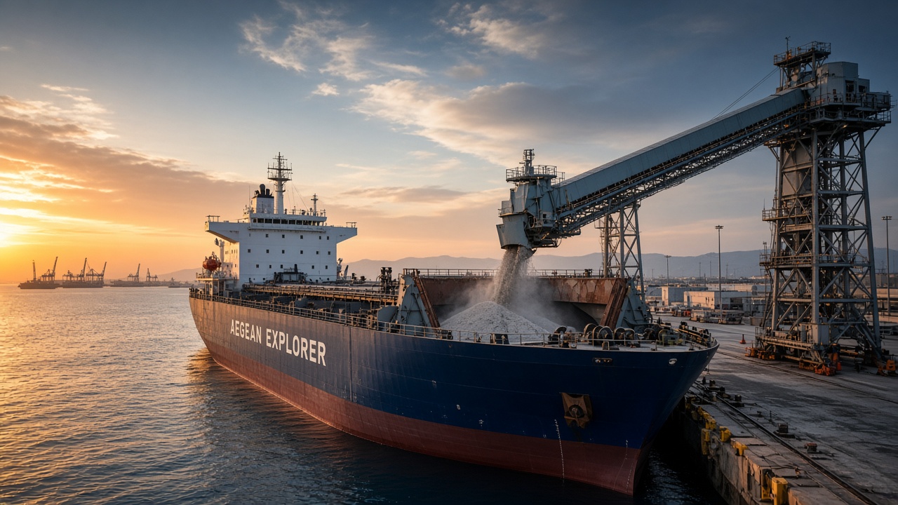 Deepwater Bulk Carrier Loading