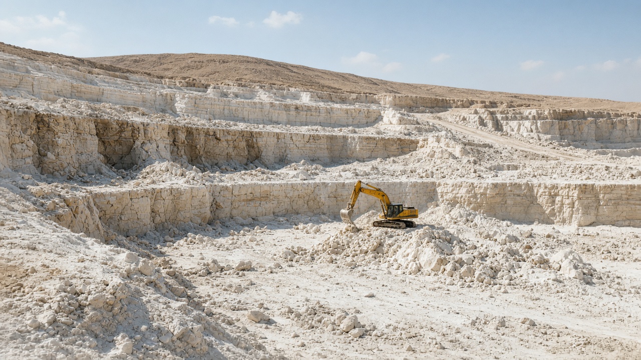 High-Purity Gypsum Terraces
